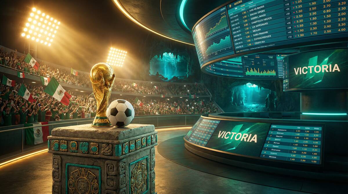 Apuestas deportivas en NetBet - Estadio con temática cenote